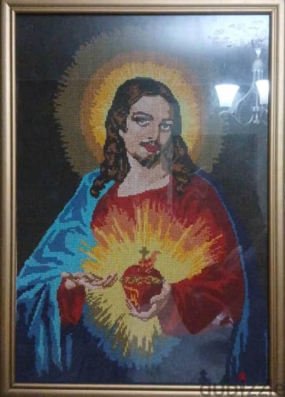 picture of jesus handmade