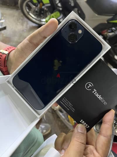 ايفون ١٣ عادي ١٢٨  بطاريه ٩٠ ووتر برووف