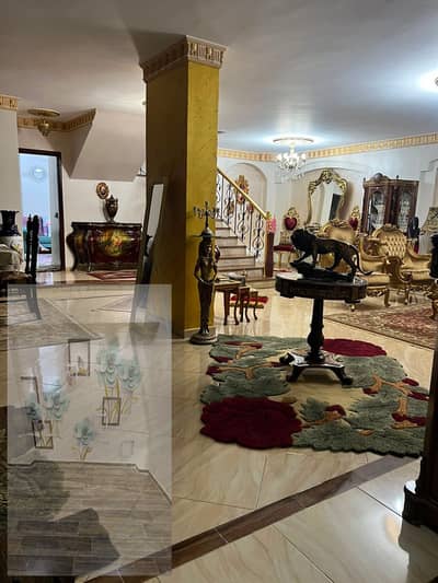 Duplex villa for sale in Al-Ahram Gardens 350m corner in the fourth gate