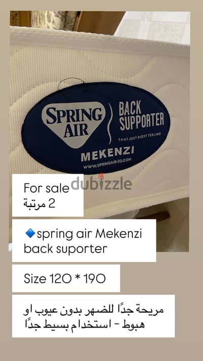 Spring Air Mekenzi Back Supporter