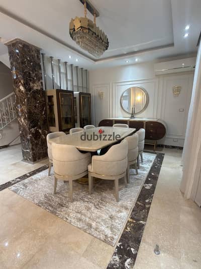  Modern Furnished Villa for Rent in Al Rehab   A unique opportunity for upscale living in Al Rehab City. This H-Type villa has been fully renovated with modern finishes and stylish furnishings, ready for immediate move-in.    Prime Location – Directly