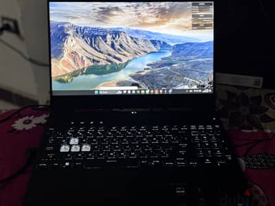 Asus Tuf RTX 3060 6gb intel i7-12650H Gaming Laptop
