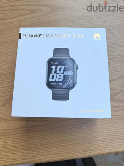 للبيع ساعة Huawei Watch Fit 5 Pro الأصلية، كسر زيرو -فتح كارتونه. فقط
