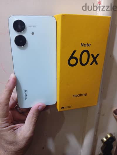 ريلمى  نوت60 x  بالكرتونة غير مفتوح 64 جيجا