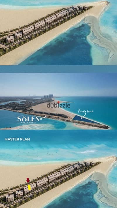 Beachfront chalet for sale in Dayz New Alamein | Immediate delivery and fully furnished