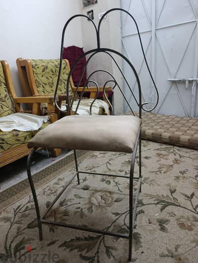 سفره حديد فرچيى. . . . 4كرسى وتربيزه