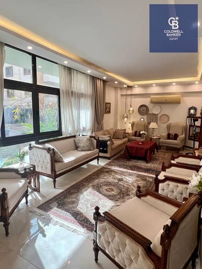 Immediate occupancy, modern finished apartment with a distinctive view in the heart of New Cairo, in La Mirada Compound, at a special price.