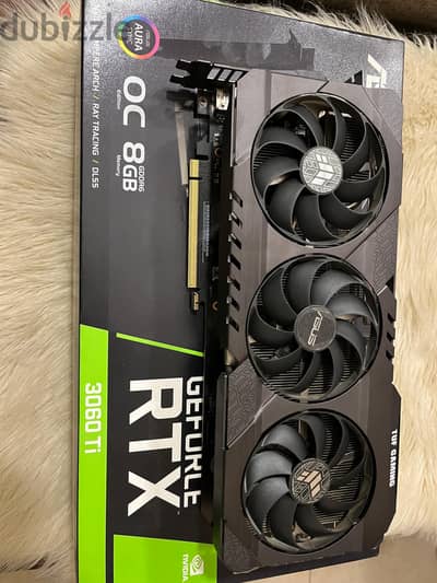 RTX 3060 Ti Tuf Gaming 8G OC LHR