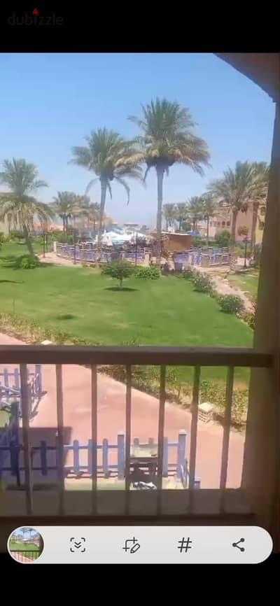 Chalet at Porto South Beach, room and lounge, terrace by the pool