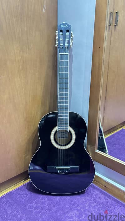 Fitness classic guitar black 4/4
