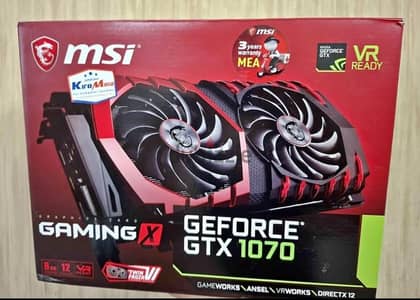 gtx 1070 gaming x