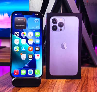 بالمشتملات iPhone 13 Pro Max | 256GB مش علية أي ضرايب بطارية ١٠٠%