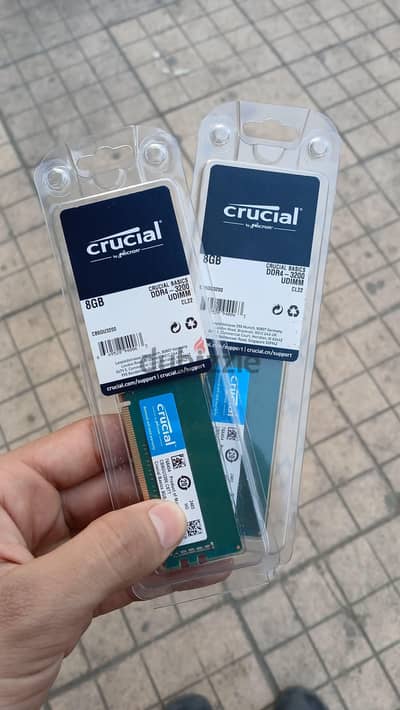 رامتين 2×٨ ddr4 pass 3200