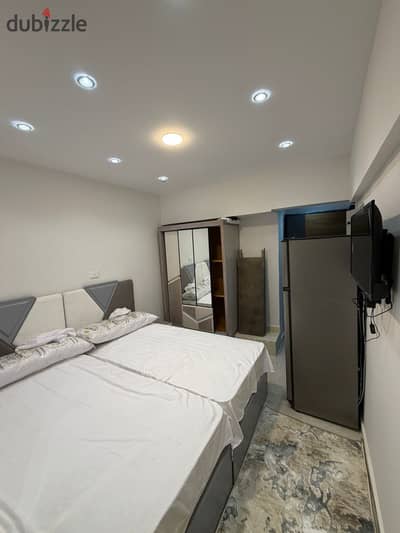 The opportunity of a lifetime in the heart of October and Al-Hosri Square! For rent, a very distinctive residence. In a strategic location that cannot be compensated. The address in detail: First neighborhood - District 5 - directly behind Al-Safwa Hospital (steps from Al-Hosri Square and all services and transportation). The advantages and specifications of the apartment: 
