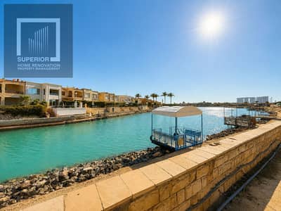 Villa for Rent in Marina 5 North Coast | First Row on the Lake | Private Pool | Fully Renovated