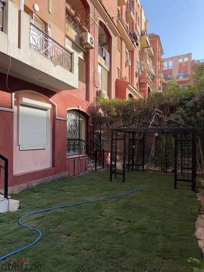 For sale a ground floor with a private garden in Rawdat Zayed, Sheikh Zayed, ultra-luxurious finishing.