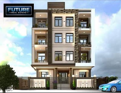 135 sqm apartment + 100 sqm garden in Al-Nargis New, Fifth Settlement, New Cairo, near the German University and Fatima Al-Sharbatly Mosque