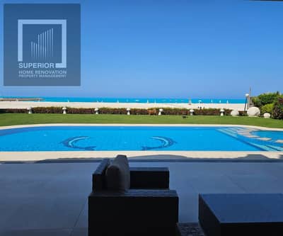 Luxury Palace for Rent – Marina 5 North Coast | Lesan El Wozara | First Row Sea – Exceptional Luxury
