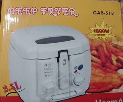 deep fryer ( 2.5 L ) oil