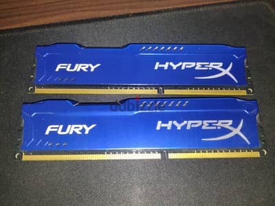 HyperX Kingston 8GB (2x4GB) DDR3 1600MHz RAM