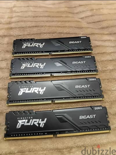 رمات fury kingston ddr4