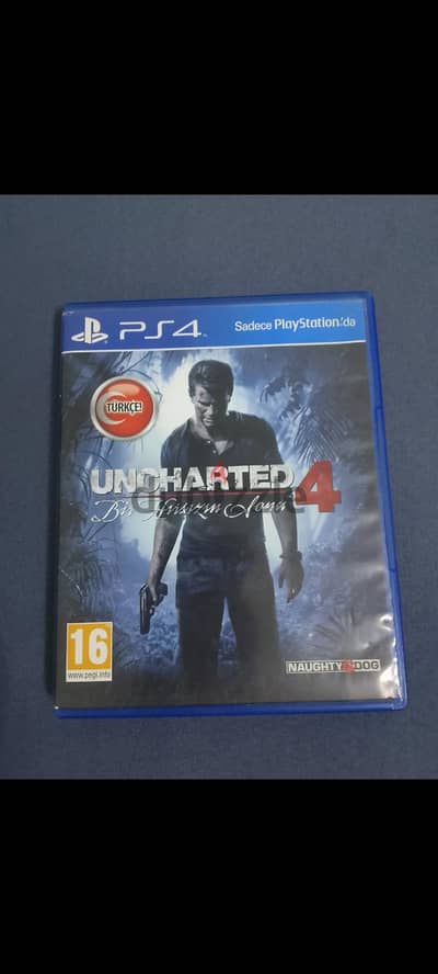 uncharted 4 CD لغة عربية