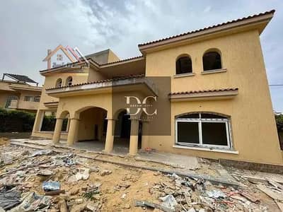 Villa for sale in Madinaty Model A (The Palace) wide garden view half finished at an attractive price
