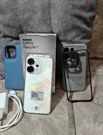 Reno 14 5g 12/256 كسر كسر الزيرو