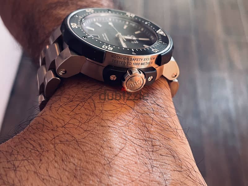 Oris titanium 49m swiss made automatic watch 5