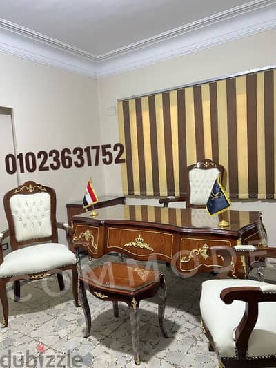 مكتب كلاسيك / مكتب مدير كلاسيك وزاري بايوه اثاث مكتبي office classic