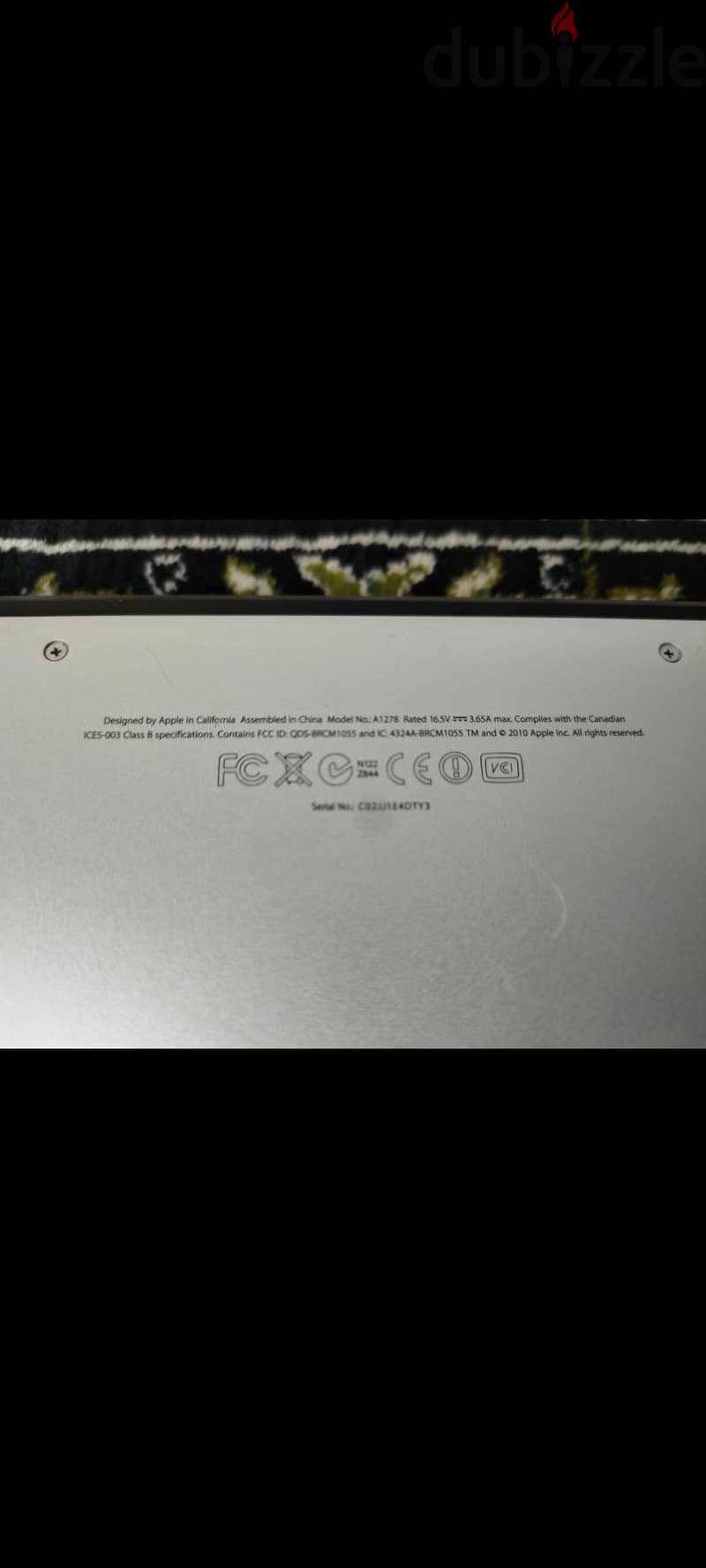 MacBook pro 2012 9