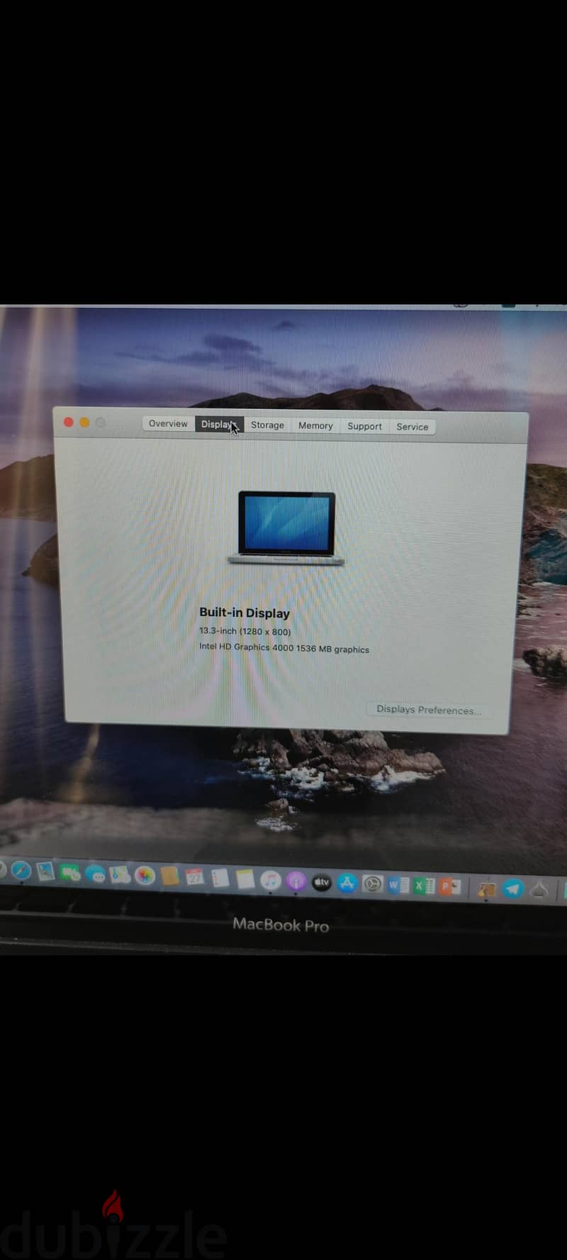 MacBook pro 2012 13