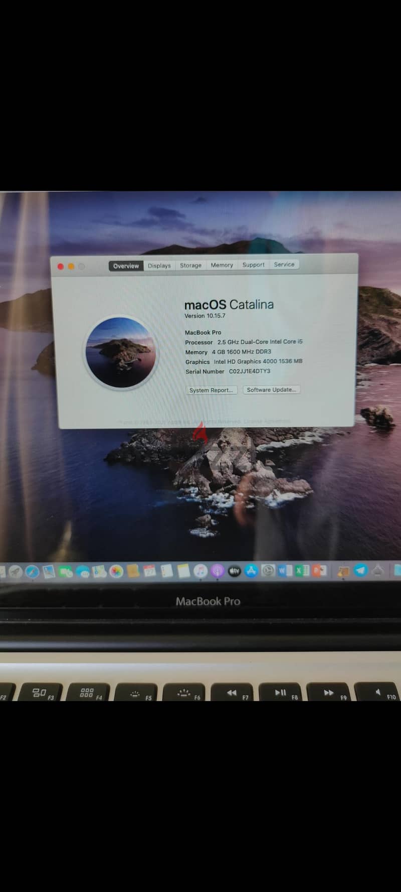 MacBook pro 2012 15