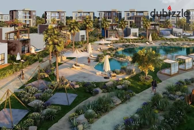 شالية للبيع بفيو علي البحر متشطب بالكامل بمشروع سوما باي  في الغردقة - Mesca
