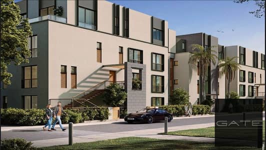 Apartment for Sale in Garden Lakes, 6th of October  Prime location next to Palm Hills with a direct lake view.