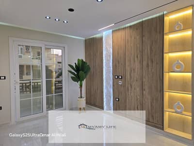 For sale in the most beautiful areas of the Pyramids Gardens, a location steps away from the Horus Gate and the main street.