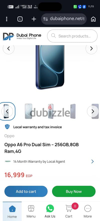 اوبو A 6 pro
