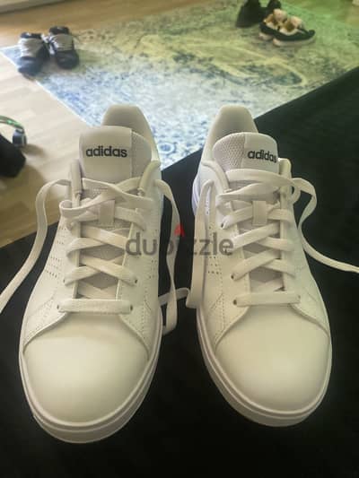 Adidas White Casual Shoes
