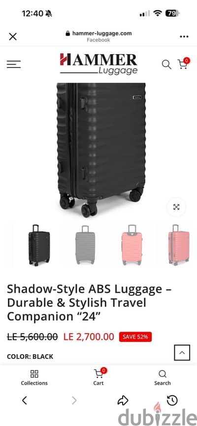 Hammer travel bag size 24