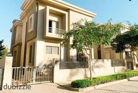 Rrady to move Standalone in Oriana Compound 667 m, 5 bedrooms + 5 bathrooms, landscape view.