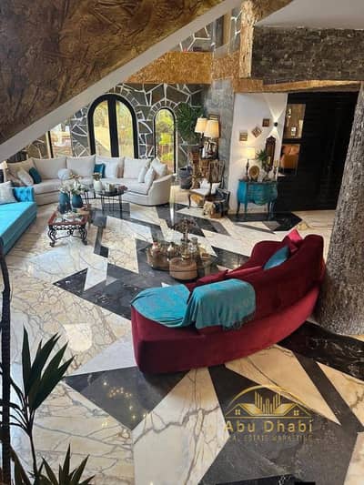Detached villa for sale, furnished and air-conditioned – Madinaty Model C – VG2 Villas Phase 2, ultra-super deluxe finishing