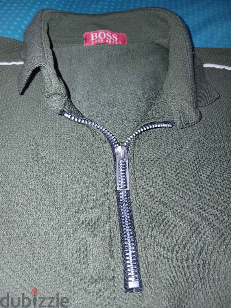 quarter zip-polo boss 3