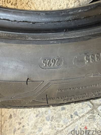 Run flat tyre