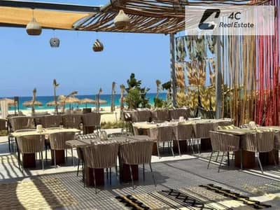 Bahry penthouse chalet for sale with the lowest monthly installment in the market 2 bedrooms in Gaya Ras Al Hikma village ready for handover in 3 mont