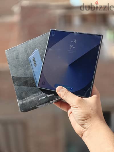 Samsung Z Fold 6 كسر زيرو بكل مشتملاته معفي ضريبه للبيع او البدل