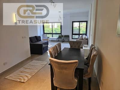 شقة بجاردن مفروشه للإيجار في فيفث سكوير- القاهره الجديده - Fifth Square - new cairo