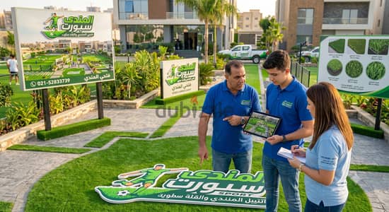 نجيل صناعي ولاند سكيب تركى وهولاندى