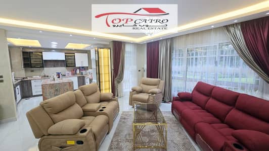 A stunning garden apartment for rent furnished in Madinaty B10 with an area of 150m