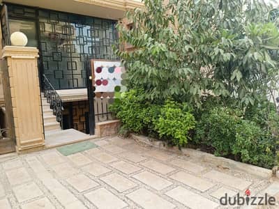 دوبلكس اداري للايجار مساحه 400 متر + جاردن تشطيب سوبر لوكس بزهراء المعادي الشطر العاشر قريبا من كارفور الدائري