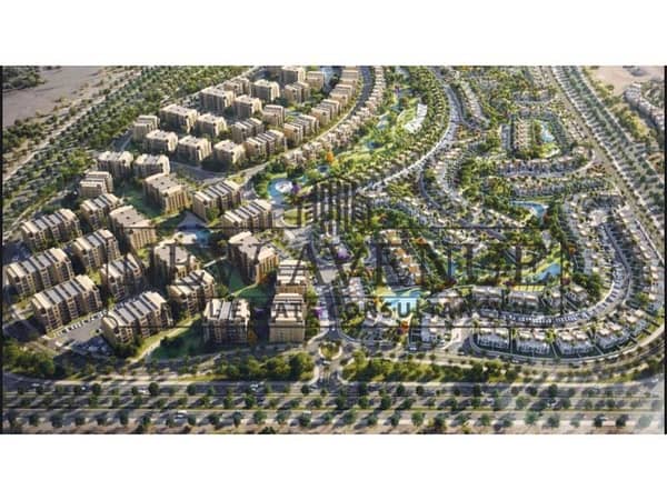 Investment Opportunity For Apartment in Water Residence - Hyde Park New Cairo - Core and Shell Layout - 10 Years Equal Installments